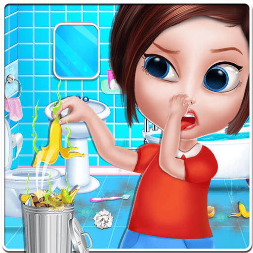 Kids House Cleaning game