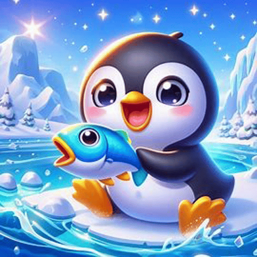 Penguin Fish Catch