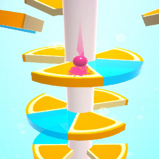 Fruit Helix-Jumps puzzle game