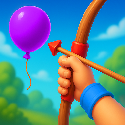 Balloon Shooting Bow and Arrow